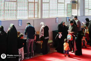 توزیع اقلام آموزشی فرهنگی مهد الرضا علیه&zwnj;السلام