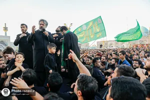 مراسم چهارپایه خوانی شهادت امام رضا علیه&zwnj;السلام