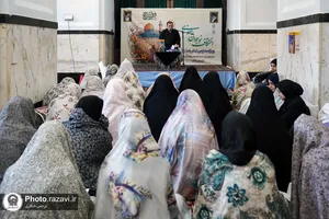 اعتکاف دخترانه دانش آموزان دبیرستان&zwnj;های امام رضا علیه&zwnj;السلام-2