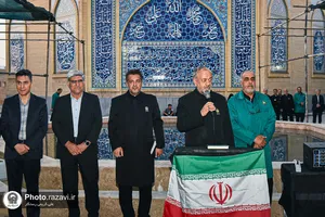 آغاز فعالیت موکب فراشان حرم مطهر رضوی