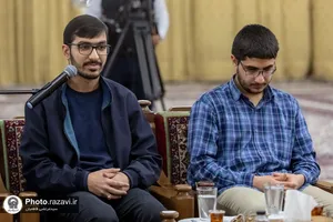 دیدار جمعی از نخبگان جوان کشور با تولیت آستان قدس رضوی