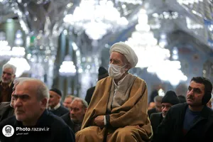مراسم گرامیداشت حماسه ٩ دی در حرم مطهر رضوی - 3