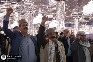 گردهمایی عشاير زيارت اولی سراسر كشور در حرم مطهر رضوی