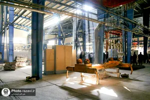 بازدید کارکنان آستان قدس رضوی از کارخانه هبلکس رضوی