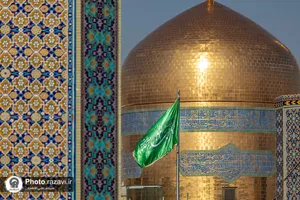 حرم مطهر رضوی در آستانه اعیاد شعبانیه