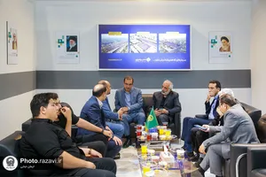 حضور آستان قدس رضوی در نمایشگاه مشهد اینوکس و فاینکس-2