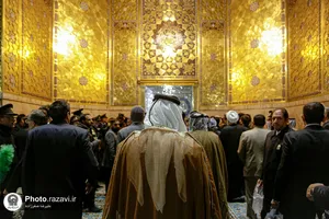 تشرف شیوخ عشایر عراق به حرم مطهر رضوی
