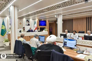 نشست سالانه مدیران کانون های خدمت رضوی -1