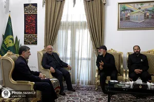 دیدار استاندار کربلا با قائم مقام تولیت آستان قدس رضوی
