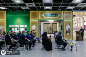 اهدای مدال قهرمانی ابوالفضل مقصودلو به موزه حرم مطهر رضوی
