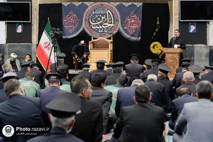 مراسم عزاداری هیئت عالم آل محمد(علیه السلام) ویژه خادمین بارگاه رضوی