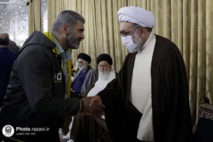 مراسم جشن میلاد امیرالمومنین در تالار ولایت حرم مطهر رضوی