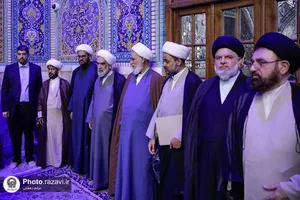 تشرف شیوخ عشایر عراق به حرم مطهر-۳