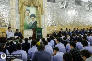 دیدار دانش&zwnj;آموزان مدارس امام رضا علیه&zwnj;السلام با تولیت آستان قدس رضوی
