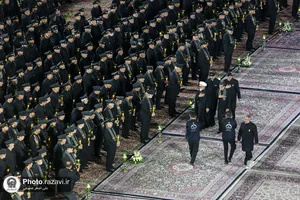 آئین خطبه&zwnj;خوانی شب شهادت امام حسین (ع) در حرم مطهر رضوی