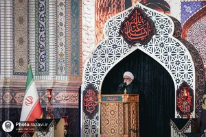 آئین خطبه&zwnj;خوانی شب عاشورا در حرم مطهر رضوی