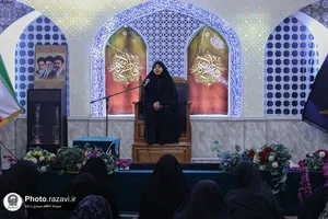 عزاداری بانوان اردوزبان در حرم مطهر رضوی
