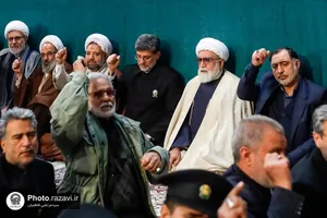 سخنرانی تولیت آستان قدس رضوی در راهپیمایی ٢٢ بهمن