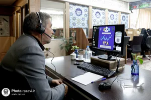 پاسخگویی تلفنی معاون مالی و پشتیبانی آستان قدس رضوی به مخاطبان سامانه 138