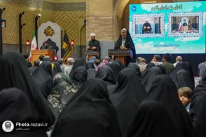 مراسم قرائت دعای عرفه ویژه ناشنوایان و کم شنوایان در حرم&zwnj;مطهر رضوی