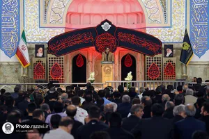 عزاداری هیئات مذهبی سراسر کشور در حرم مطهر رضوی