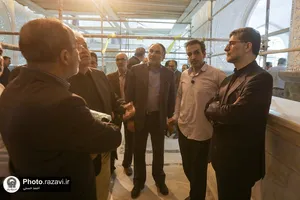 بازدید قائم&zwnj;مقام تولیت آستان قدس رضوی از پروژه زیرسطحی امام حسین علیه&zwnj;السلام
