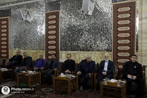 دیدار جمعی از نمایندگان اصناف مشهد با تولیت آستان قدس رضوی