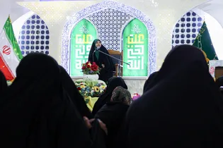 جشن «بانوی علوی» در حرم مطهر رضوی