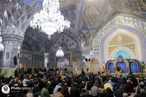 مراسم گرامیداشت حماسه ٩ دی در حرم مطهر رضوی - 3