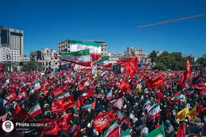 تشییع پیکر رهبر شهید انقلاب در مشهد مقدس-4