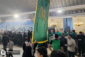 موکب امام رضا علیه&zwnj;السلام در شهر کاظمین
