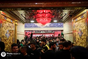 عزاداری شب اربعین حسینی در کربلای معلی