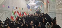 رواق دارالرحمه حرم رضوی میزبان جشن میلاد رسول اکرم (ص) شد
