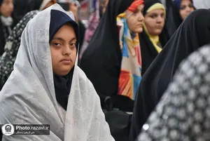 تشرف دانش&zwnj;آموزان مدارس استثنایی کشور به حرم مطهر رضوی