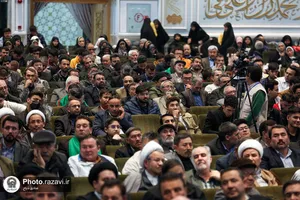 آیین شکرانه خدمت در حرم مطهر رضوی