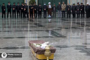 تشییع پیکر آیت الله شیخ حبیب الله احمدی