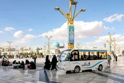 از گشت‌های سیار صندلی چرخدار تا زائربر‌های برقی همسفری خادمان با حدود ۶ میلیون زائر