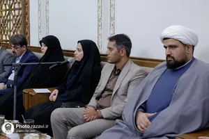 دیدار کارکنان نمونه با تولیت آستان قدس رضوی