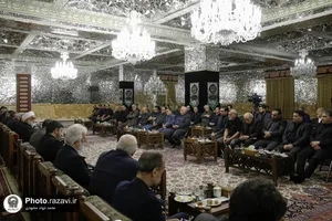 دیدار جمعی از نمایندگان اصناف مشهد با تولیت آستان قدس رضوی