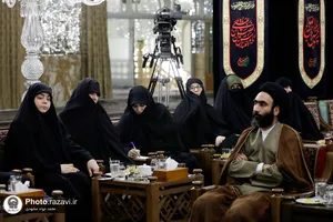 دیدار طلاب فعال فضای مجازی با تولیت آستان قدس رضوی