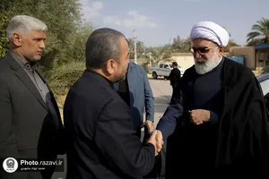 دیدار تولیت آستان قدس رضوی با خانواده جانباختگان حادثه معدن طبس