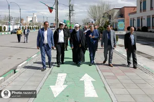 بازدید تولیت آستان قدس رضوی از خدمت&zwnj;رسانی به زائران در زائرشهر رضوی