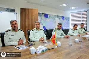 شورای اداری یگان حفاظت با حضور قائم مقام تولیت آستان قدس رضوی