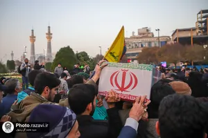 مراسم تشییع پیکر شهدای خان&zwnj;طومان