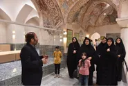 بازدید پرستاران بیمارستان قائم (عج) مشهد از شمیم رضوان و موزه مردم‌شناسی حرم مطهر رضوی