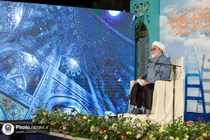 مراسم جشن عید غدیر در حوزه علمیه امام صادق(علیه&zwnj;السلام) تایباد