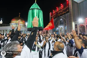 عزاداری هیأت مذهبی استان کرمان در حسینیه حرم