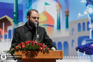 رونمایی از دیوارنگاره &laquo;تمدن رضوی&raquo;
