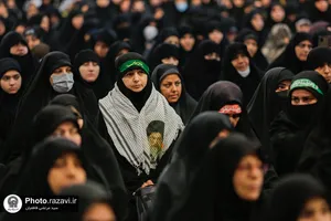 اجتماع بانوان فاطمی در حرم مطهر رضوی