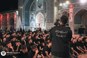 پشت&zwnj;صحنه برگزاری مراسم عزاداری سنتی &laquo;حسینیه حرم&raquo;